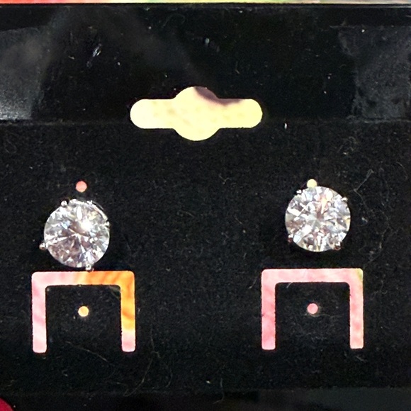 Legacy CZ earrings * Touchstone Crystal - Picture 2 of 4